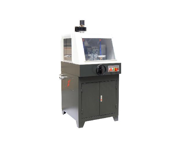 Wide Observation Manual Metallographic Cutting Machine with Exhaust Fan