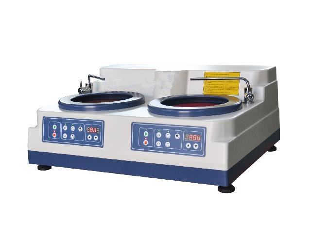 Metallographic Sample Grinding Polishing Machine Two Wheels ABS Cover