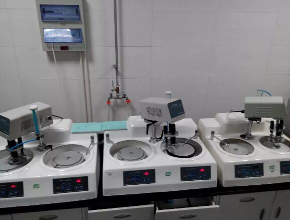 metallographic sample grinding and polishing machine